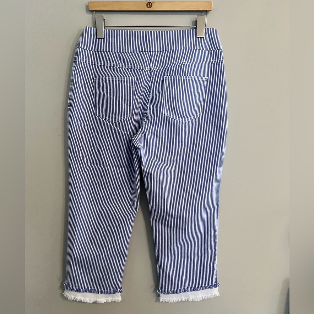 Ruby Rd | 8 | Crop With Frayed Hem - image 4